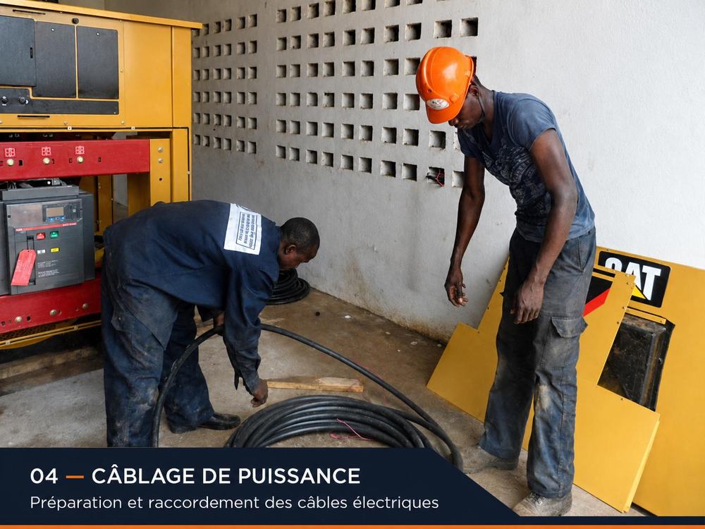Câblage électrique industriel