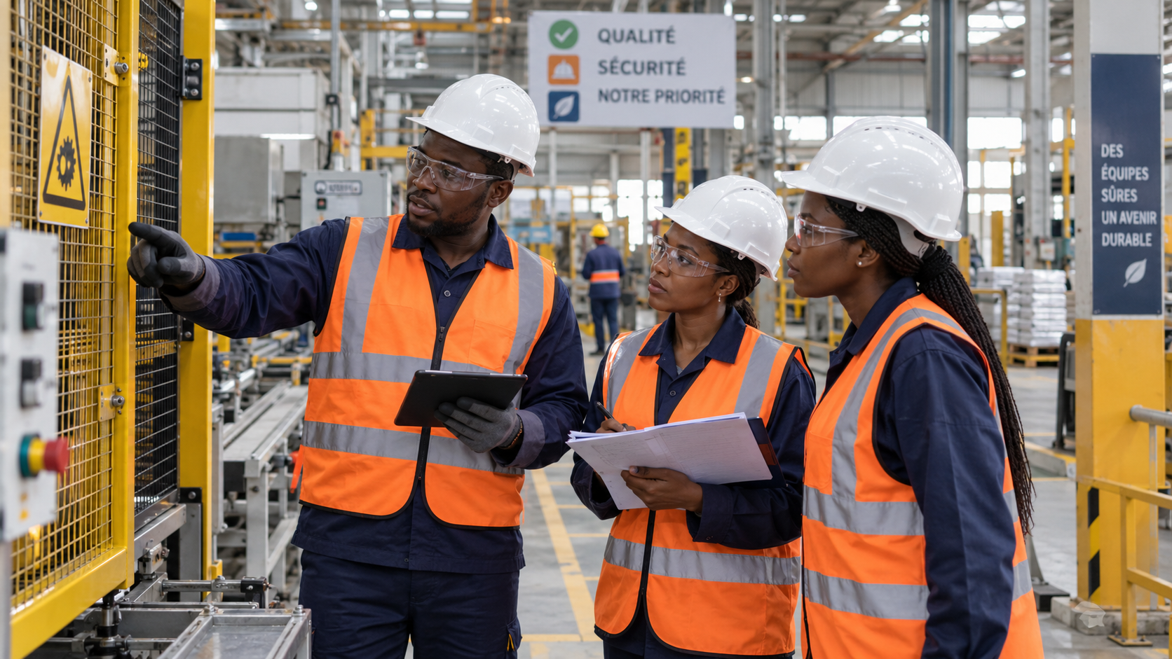 Audit QHSE en usine